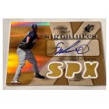 Francisco Lindor Auto 2007 SPX Young Star Sigratures #YS-FL Signed Minnesota Twins Baseball Card