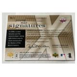 Francisco Lindor Auto 2007 SPX Young Star Sigratures #YS-FL Signed Minnesota Twins Baseball Card