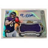 Maxx Williams RPA Auto Game-Work Relic 2015 Topps Finest Refractor #RJRR-MW Football Card