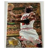 Michael Jordan 1996 Fleer Metal Universe #13 Chicago Bulls Basketball Card
