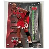 Michael Jordan 1996 Fleer Metal Universe #13 Chicago Bulls Basketball Card