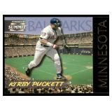 Kirby Puckett Numbered /2000 1996 Summit Ballparks #17 Minnesota Twins Baseball Card