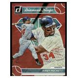 Kirby Puckett Numbered /2023 2023 Donruss Holo Red #15 Minnesota Twins Baseball Card