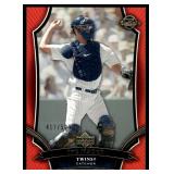 Joe Mauer Numbered /599 2005 Upper DeckSweet Spot #44 Minnesota Twins Baseball Card