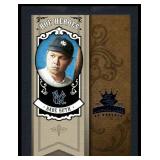 Babe Ruth Numbered /100 2005 Donruss Diamond Kings HOF Heroes Framed Blue #HH-23 New York Yankees Baseball Card