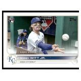 Bobby Witt Jr. RC 2022 Topps Update #US187 Kansas City Royals Baseball Card
