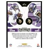 Justin Jefferson RC / Jeff Gladney 2020 Panini Contenders Round Numbers #RN-JG Minnesota Vikings Football Card