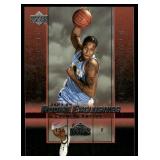 Carmelo Anthony RC 2004 Upper Deck Rookie Exclusives #15 Denver Nuggets Basketball Card