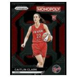 Caitlin Clark RC 2024 WNBA Monopoly Panini Prizm #27  Basketball Card