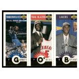 Kobe Bryant / Kevin Garnett Gold RC 1996 Upper Deck M129 and M139 Rookie Basketball Card
