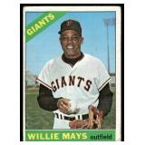 Willie Mays 1966 Topps #1 Vintage Baseball Card