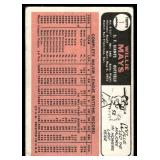 Willie Mays 1966 Topps #1 Vintage Baseball Card