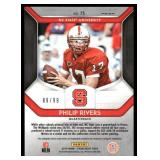 Phillip Rivers /99 Refractor 2019 Prizm Draft Picks #75, numbered 89/99, Football Card