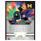 JJ McCarthy RC 2023 Prizm Draft Picks Instant Impact #II-JM Rookie Minnesota Vikings Football Card