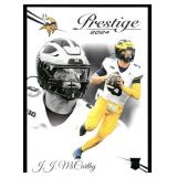 JJ McCarthy RC 20234 Prestige #311 Rookie Minnesota Vikings Football Card