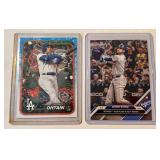 Shohei Ohtani 2-Card Baseball Lot - Holiday and Now