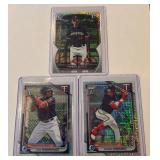 3-Card Minnesota Wints Bowman Chromo Mojo Lot