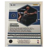 Anthony Edwards RC 2020 Panini Mosaic #201 Minnesota Timberwolves Basketball Card