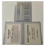 Bo Jackson 3 Card Promo Football Baseball Lot