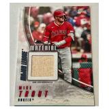 Mike Trout Bat Relic 2025 Topps Major League Material #MLM-MT Baseball Card