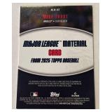 Mike Trout Bat Relic 2025 Topps Major League Material #MLM-MT Baseball Card