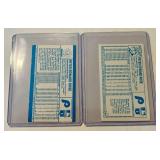 Pete Rose 2 Card Kellogg