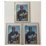 Frank Thomas RC Lot 3 Baseball Cards