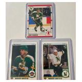 Mike Modano 3-Card RC Hockey Lot