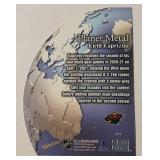 Kirill Kaprizov 2021-22 Metal Universe Planet Metal #PM-8 Minnesota Wild Hockey Card