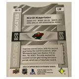 Kirill Kaprizov Die Cut Silber 2023-24 Upper Deck Extended Series Silver Skates #SS-15 Minnesota Wild Hockey Card