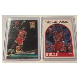 Michael Jordan 2-Card Basketball Lot