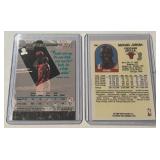 Michael Jordan 2-Card Basketball Lot