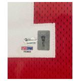 Joe Montana Signed Custom Framed Jersey - Triple Certified Auto (Including PSA DNA) in Beautiful 41.5x33.5" Custom Frame w/ 4 Super Bowl Logo Patch, Custom Plaque and Matting