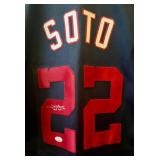 Juan Soto Signed Custom Baseball Jersey w/ JSA COA