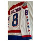 Alexander Ovechkin Signed Jersey - Fanatics COA Inscribed "06 ROY" and "3 Hart Trophy" Beautiful Winter Classic NHL CCM Reebok Authentic Jersey Size 50 Washington Capitals Hockey - AMAZING PIECE!!