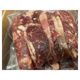 Box of Frozen Beef Ribeye Roll Steaks 12.20LBs