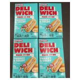 J - Hot Pockets DeliWich Pack and Go Turkey & Colby 4 Pack