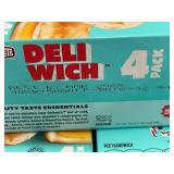 J - Hot Pockets DeliWich Pack and Go Turkey & Colby 4 Pack