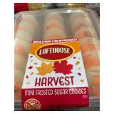 J - Assorted Lofthouse Harvest Frosted Sugar Cookies