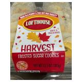 J - Assorted Lofthouse Harvest Frosted Sugar Cookies
