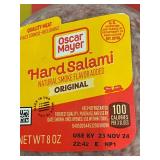 I - Oscar Mayer Hard Salami 8oz Packs - Set of 6