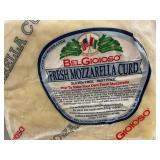 M - BelGioioso Fresh Mozzarella Curd Approx 10LBs