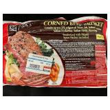J - Packaged Corned Beef Brisket 3.81LBs with Spice Packet
