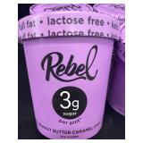 M - Rebel Peanut Butter Caramel Chip Ice Cream - 4 Pack