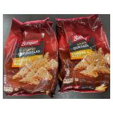 J - Assorted Frozen Stuffed Quesadillas - Cheese & Beef, 2 Pack