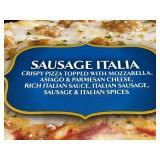 E - 3 Pack Bellatoria Ultra Thin Crust Sausage Italia Pizza