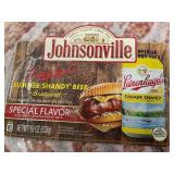 4 Packs of Johnsonville Summer Shandy Beer Brats