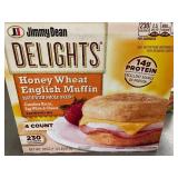 I - Jimmy Dean Delights Honey Wheat English Muffin Sandwiches - 8 Count