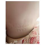 Artisan Reproduction Doll by Wisdom 1993 in Red Dress