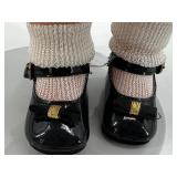 Vintage Composition Baby Doll with White Dress and Bonnet - Signed Nan